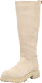 PS Poelman LUNA - Hoge Laarzen - Suède - Beige - Maat 41