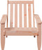 vidaXL - Tuinstoel - Adirondack - 75x77x77 - cm - massief - douglashout