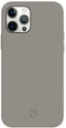 Valenta iPhone 12, iPhone 12 Pro - Soft case - Echt leer - Grijs