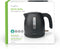 Nedis KAWK300EBK - Waterkoker 1L 2200W - Snoerloos 360° draaibaar - Matzwart