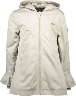 Le Chic - Meisjes Jas - Trenchcoat met ruches - Maat 110 (2022)