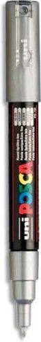 Verfstift posca pc1mc ef zilver