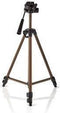 Statief - Maximaal draagvermogen: 3.0 kg - Minimale werkhoogte: 47.5 cm - Maximale werkhoogte: 127.0 cm - 3 Segmenten - Pan & Tilt - Inclusief reistas - Aluminium - Brons / Zwart