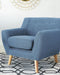 Fauteuil MOTALA Stof Blauw