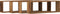 vidaXL - Wandplanken - 4 - stuks - Oud - Hout - 80x15x26 - cm - Bewerkt - Hout