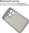 imoshion Hoesje - Geschikt voor iPhone 14 Pro - EasyGrip Backcover - Grijs