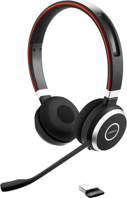 Jabra EVOLVE 65 UC - Stereo Headset - Draadloos tot 30m - Zwart