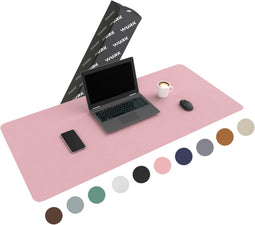 WURK Professionele Bureau Onderlegger - XXL Muismat - 120 x 60 cm - Roze