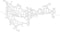 Maskarade Croissant de Lune - Erotisch Masker - Kant - Wit - One Size