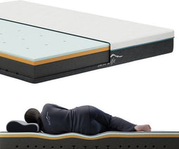 Best Life Jaya - Matras 160x200 - Traagschuim & Koudschuim - 18 CM - 5 Zones