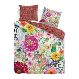 Melli Mello Floral attraction Duvet cover Pink - 200x200/220CM (+2x 70x60CM pillowcase 2pcs.)