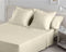 Set beddengoed Alexandra House Living Crème Bed van 105 3 Onderdelen