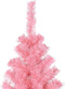 vidaXL Kunstkerstboom - 210 cm - PVC - Roze