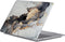 Lunso Geschikt voor MacBook Pro 13 inch M1/M2 (2020-2022) cover hoes - case - Marble Magnus