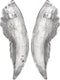 vidaXL - Vleugels - Zilver - 91x31x5 - cm - Aluminium