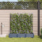 vidaXL - Tuinbakken - met - Water - Irrigatiesysteem - - - 3 - Stuks - - - Grijs