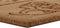 Deurmat DKD Home Decor Bruin Rubber Kokosnoot (75 x 45 x 2,3 cm) (2 Stuks)