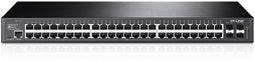 TP-Link T2600G-52TS - Netwerkswitch - 48 x 10/100/1000 + 4 x SFP - rack-uitvoering