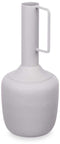 Vaas Met handvat Grijs Staal 12 x 30 x 12 cm (6 Stuks)