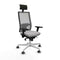 Bureaustoel met hoofdsteun Piqueras y Crespo 3D026G1 Lichtgrijs