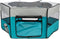Trixie Indoor Knaagdierren - Opvouwbaar - 150 x 65 cm - Turquoise / Grijs