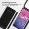 iMoshion Hoesje Geschikt voor Samsung Galaxy S10 Plus Hoesje Met Koord - iMoshion Siliconen hoesje met koord - Zwart