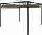 vidaXL - Tuinprieel - met - uittrekbaar - dak - 180 - g/m² - 3x3 - m - taupe
