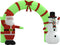 vidaXL - Kerstboog - opblaasbaar - met - LED's - 270 - cm