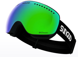 SunGod Snipers - Skibril - Sferische lens S2 - Zwart/Wit