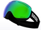 SunGod Snipers - Skibril - Sferische lens S2 - Zwart/Wit