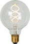 Lucide G95 - LED Filament lamp - Dimbaar - E27 - 4,9W 2700K - Ø 9,5 cm