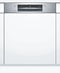 Bosch SMI4HCS48E - Half-geïntegreerde inbouwvaatwasser - 14 couverts - 44 dB