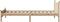 vidaXL - Bedframe - zonder - matras - massief - grenenhout - 75x190 - cm