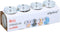 Alpina Voorraadpotten - Set van 4 Glazen Potten 200 ml - Schroefdeksel - (set van 4)