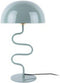 Leitmotiv Tafellamp Twist - Metaal - Speels design - Blauw - 31x54x31 cm (BxHxD) - E27/15W