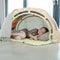 KateHaa Houten XXL Klimboog Rocker met Klimwand Regenboog - Klimrek - Houten Montessori Speelgoed