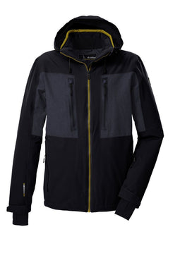 Killtec KSW 47 - Ski Jas Heren - Waterdicht 10000 mm - Zwart/Blauw XXL