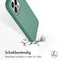 Accezz iPhone 13 Pro - Liquid Silicone Backcover - Schokabsorberend - Donkergroen