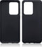 Qubits - Softcase hoes - Geschikt voor Samsung Galaxy S20 Ultra - Zwart