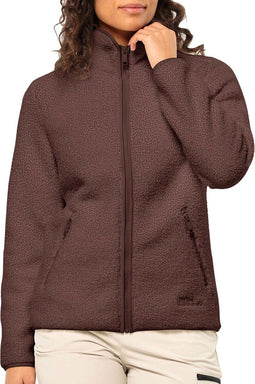 Jack Wolfskin High Curl - Outdoorjas Vrouwen - Warm en ademend - Bruin - Maat L