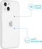 iMoshion Hoesje Geschikt voor iPhone 13 Hoesje Siliconen - iMoshion Softcase Backcover smartphone - Transparant
