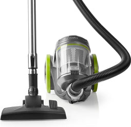 Nedis Zakloze Stofzuiger - Zakloos - 700 W - Stof capaciteit: 3.5 l - Combi-Borstel - Actieradius: 8 m - HEPA-luchtfilter - Antraciet / Groen