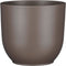 Mica Decorations Tusca Bloempot - 22x22x20 cm - Keramiek - Grijs