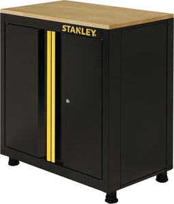 STANLEY RTA - Lage Kast 2 deurs - Stalen constructie 250kg - Zwart