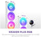 NZXT Kraken Plus 360 RGB - AIO-vloeistofkoeler - LCD-display RGB-ventilatoren - Wit