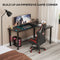 Eureka Ergonomic - L60 Gaming Bureau - Zwart - Rechts