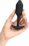 B-Vibe - Vibrerende Snug Plug M Zwart