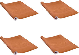 vidaXL - Meubelfolies - zelfklevend - 2 - st - 500x90 - cm - PVC - lichteikenkleurig