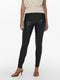 ONLY ONLJESSIE FAUXLEATHER LEGGING OTW NOOS - Imitatieleren broek - Slim fit - Zwart
