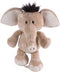 Nici olifant pluche knuffel - grijs - 25 cm